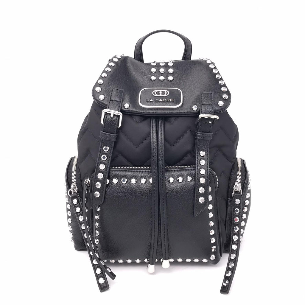 Zaino dark wave backpack nero 151M-ZS-400 NERO LA CARRIE 