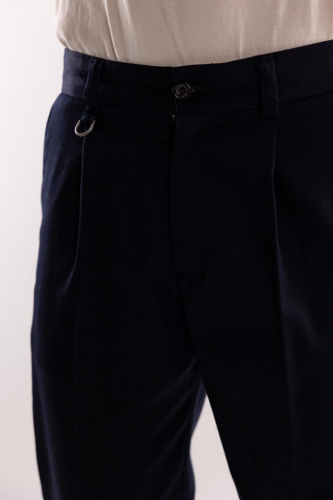 Pantaloni uomo japan blu B123 BLU PAOLO PECORA 