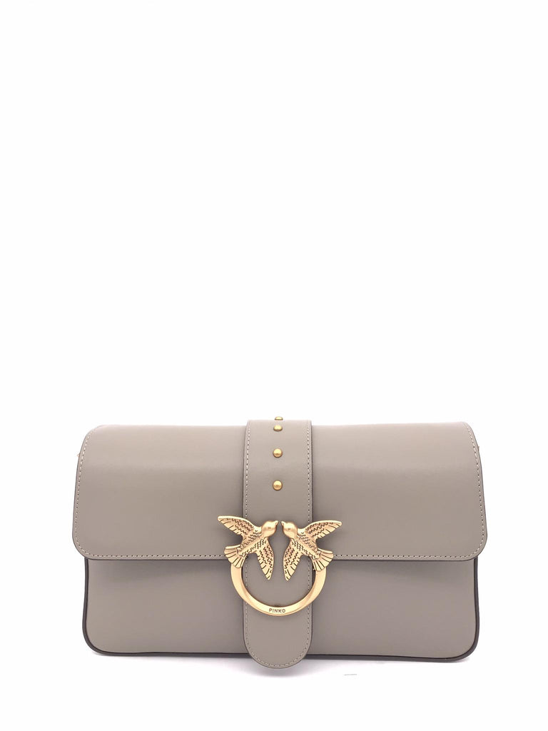 Borsa love one classic slouchy grande beige scuro 104524 A0QOBEIGE SCURO PINKO 