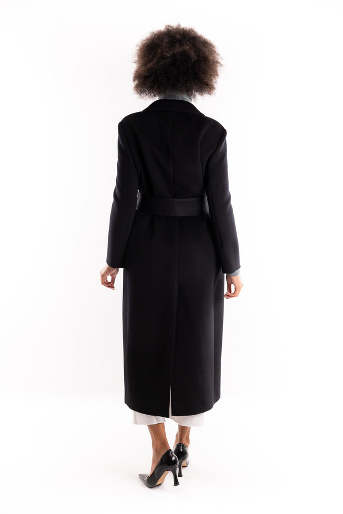 Cappotto Giostro in lana nero 2523016162200 008NERO MARELLA 