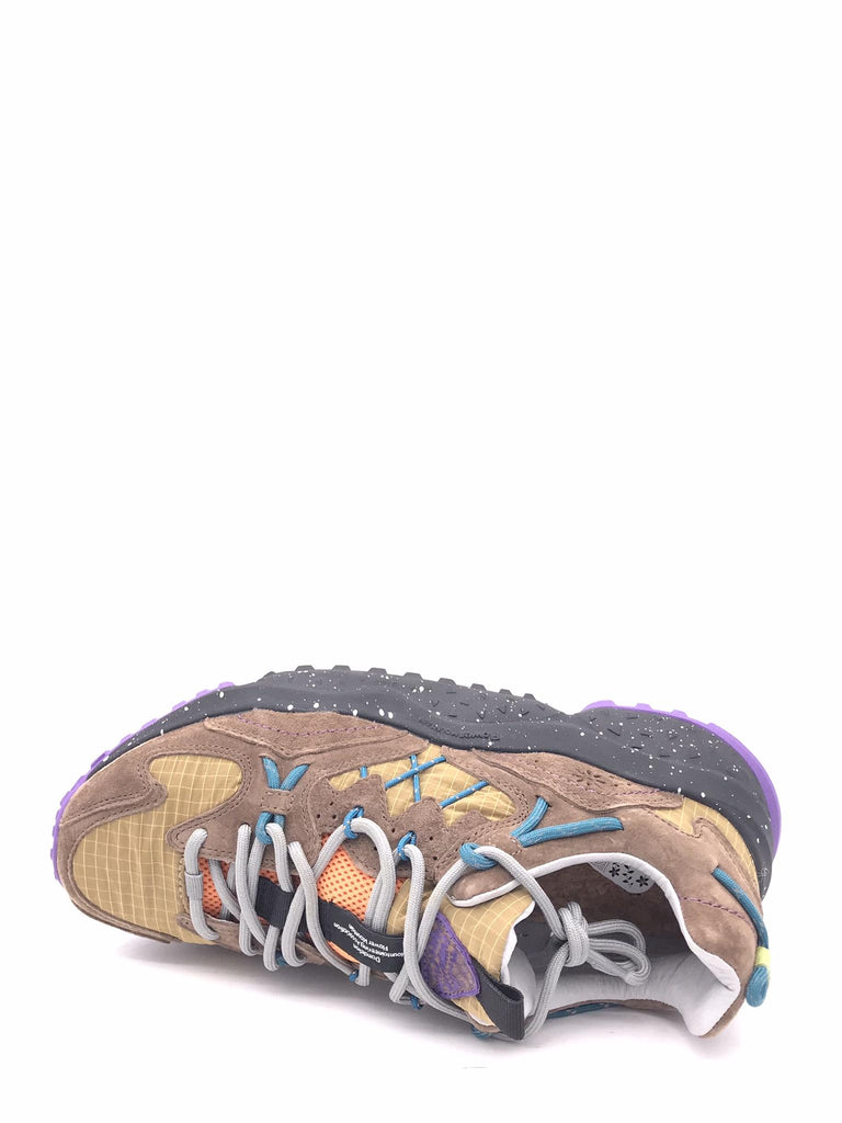 Sneakers Yamabushi antracite-marrone YAMABUSHI ANTRACITE-MARRONE FLOWER MOUNTAIN 