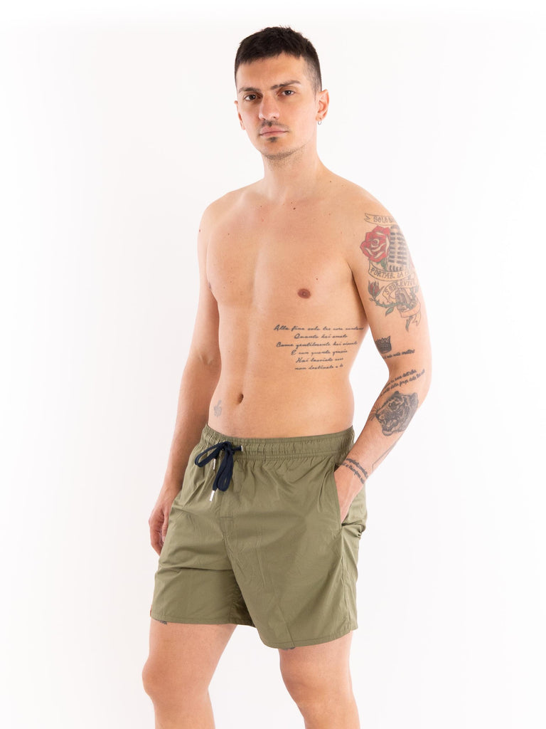 Boxer mare in nylon militare water print H33118 19 SUN 68 