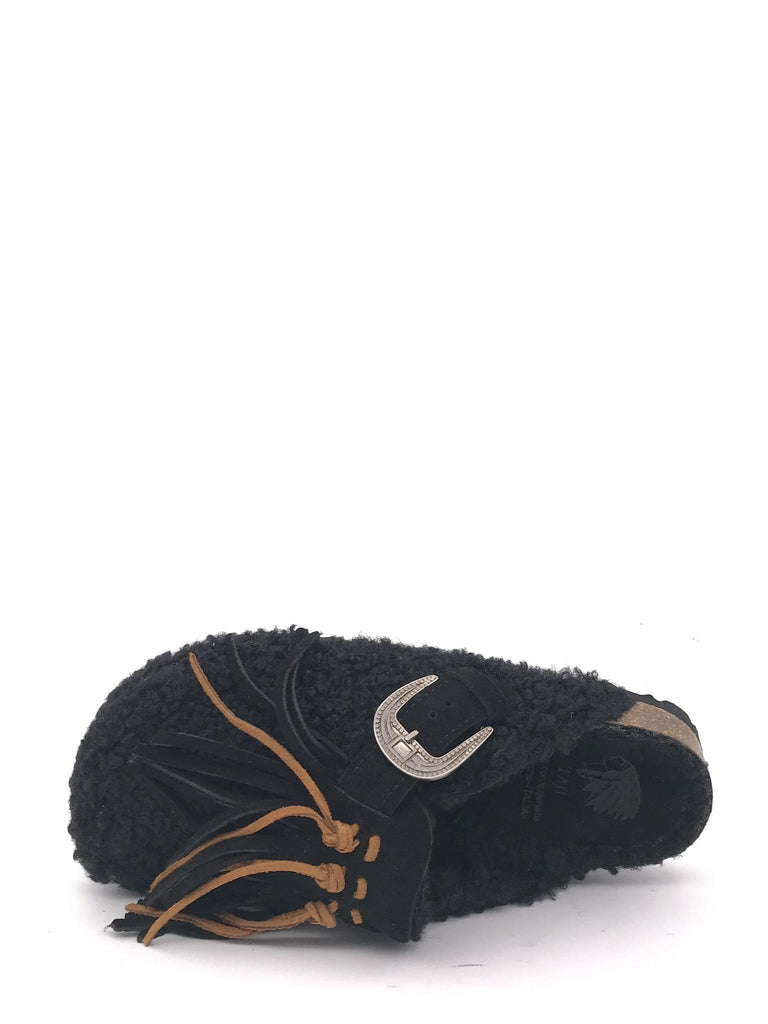 Ciabatta Sabot burreguillo nero SABOT BORREGUILLONERO TAJI 