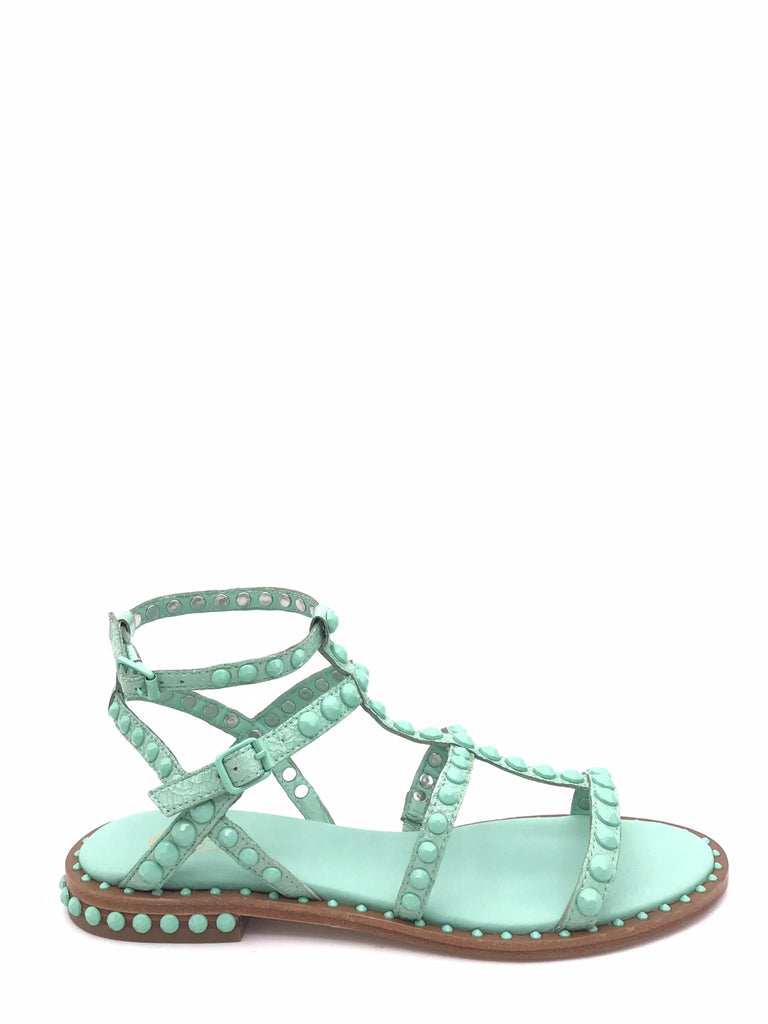 Sandalo Precious bis verde acqua 130289 ACQUA ASH 