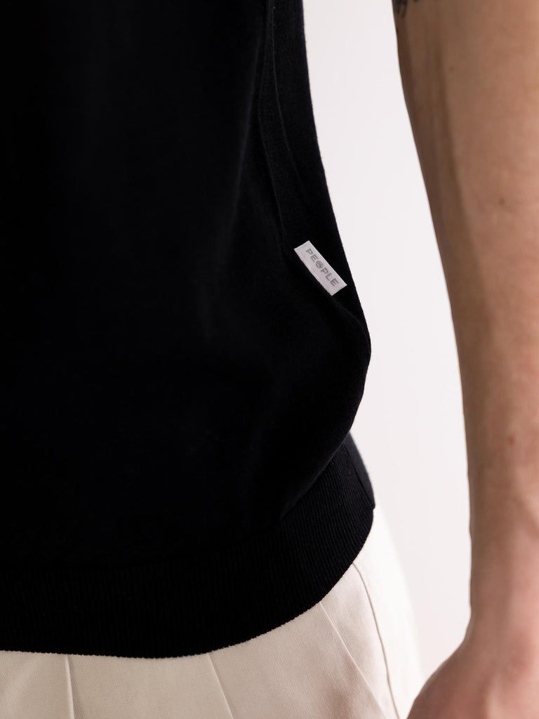 T-shirt Uomo Pakse in filo nera PAKSE 999NERO PEOPLE OF SHIBUYA 