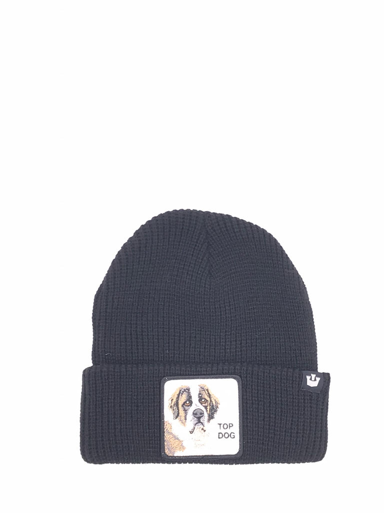 Berretto Top dog effetto maglia nero BEANIES TOP DOGNERO GOORIN BROS 