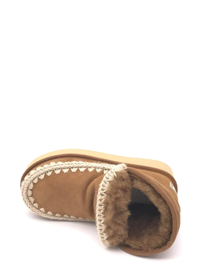 Mini eskimo platform boot cognac FW681000A COGNAC MOU 