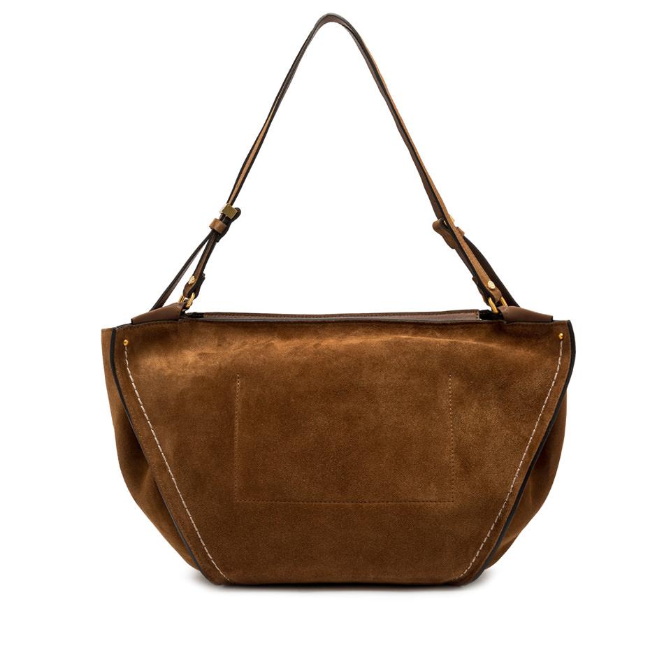 Borsa Bloom in camoscio cognac BS12037 COGNAC GIANNI CHIARINI 