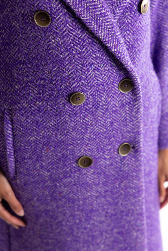 Cappotto over Giada lilla GIADA LILLA BOTTEGA MARTINESE 