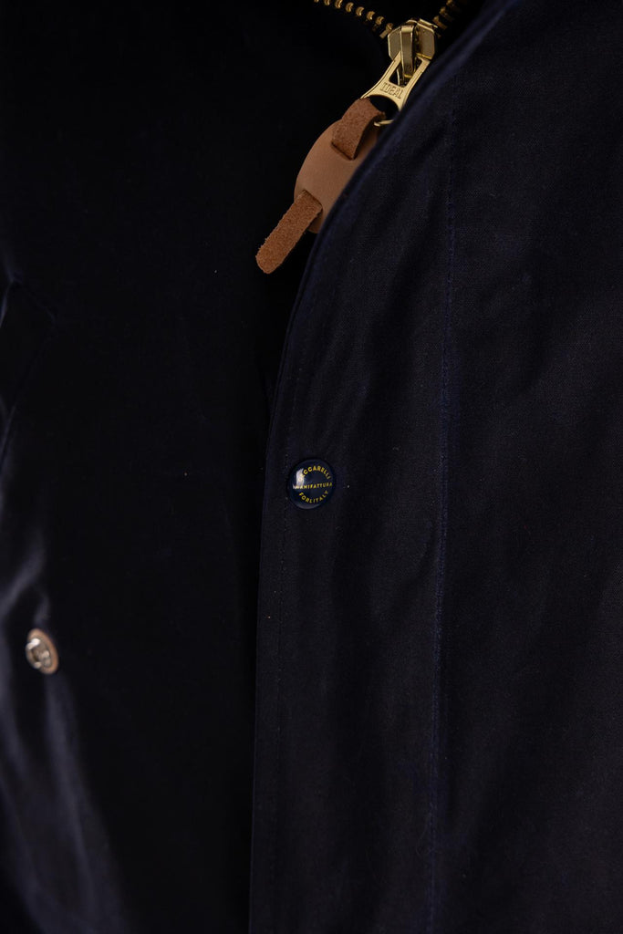 New fisherman parka blu 7091WX BLU MANIFATTURA CECCARELLI 