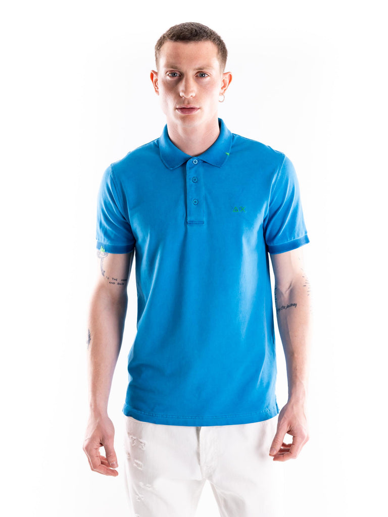 Polo special dyed beach ottanio