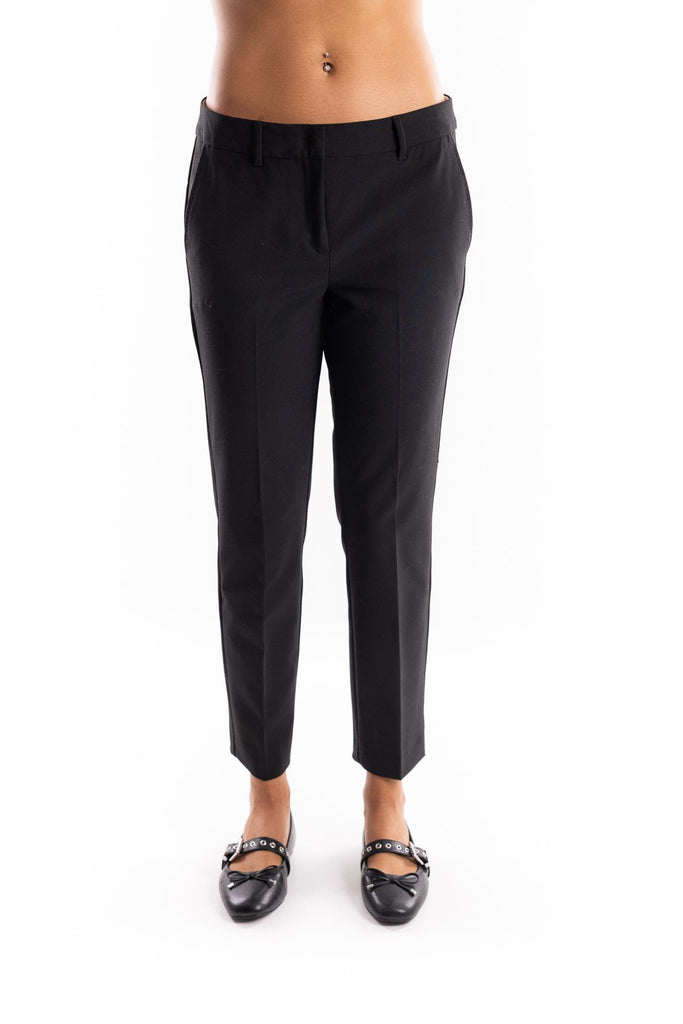 Pantalone Leccio in viscosa stretch nero 2523136291200 006NERO MARELLA 