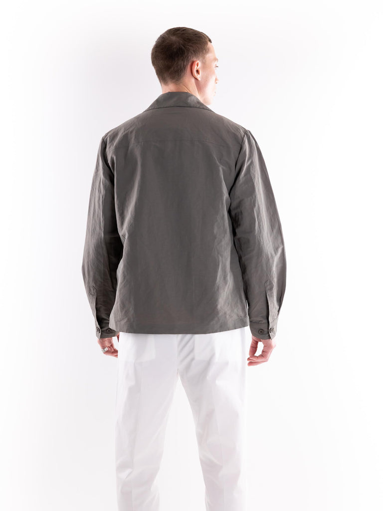 Field jacket Kanazawa in tessuto tecnico verde