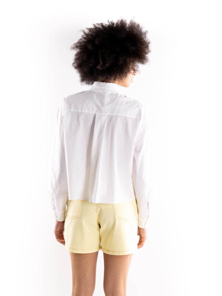 Camicia over bianca BUS25116 BIANCO BRAND UNIQUE 
