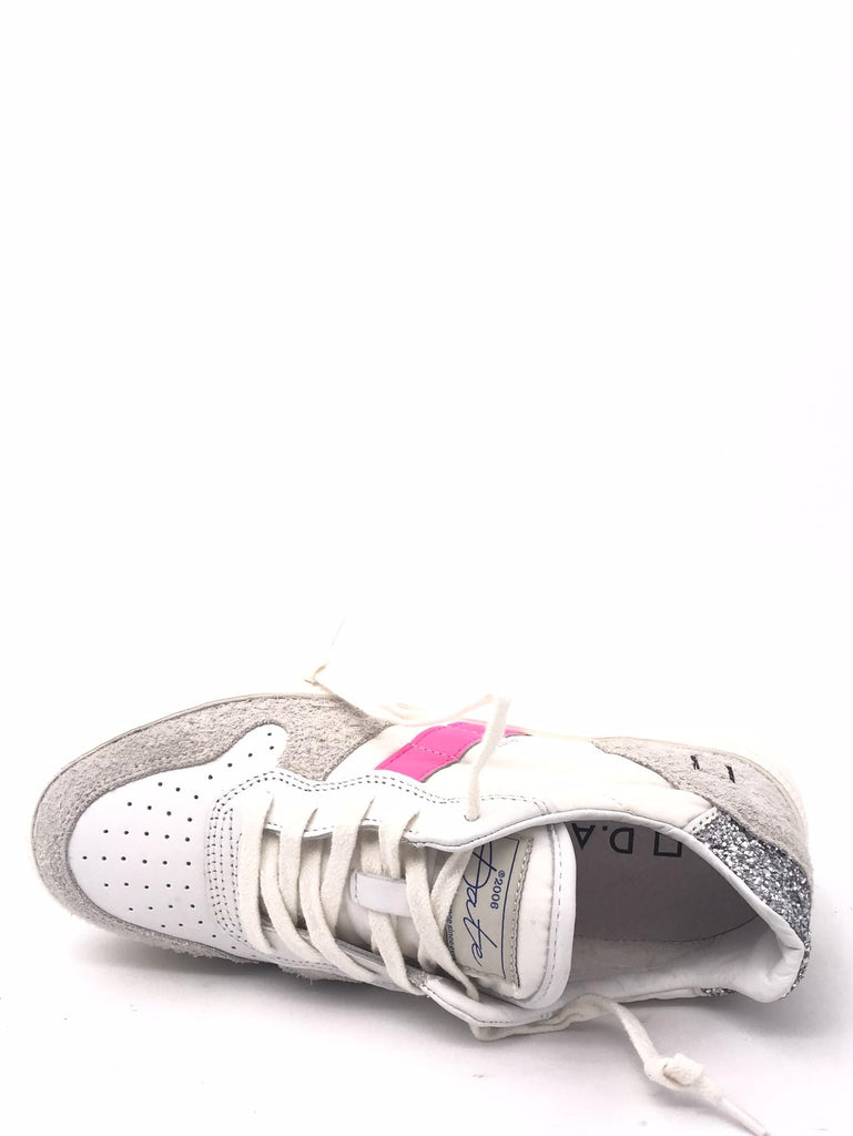 D.A.T.E W421-CP-SH-WFBIANCO/FUXIA