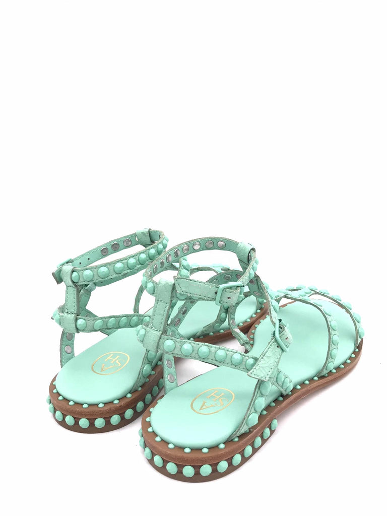 Sandalo Precious bis verde acqua 130289 ACQUA ASH 