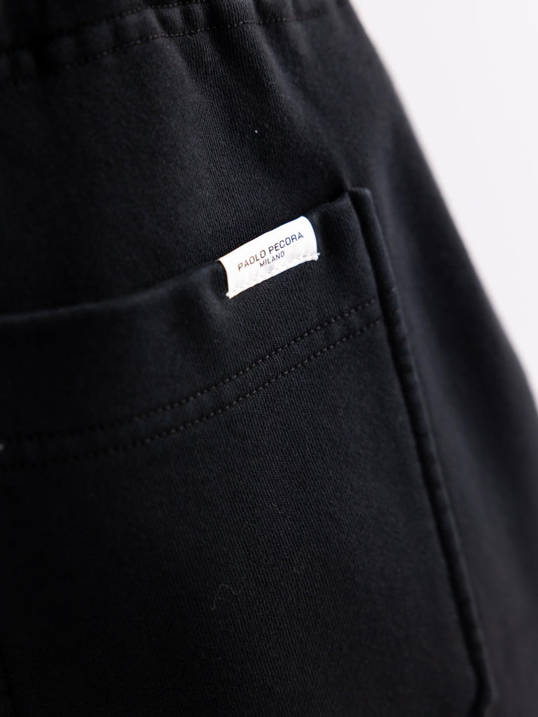 Pantalone uomo tuta nero B111 NERO PAOLO PECORA 