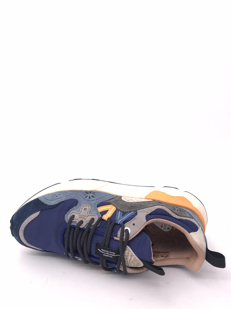 Sneakers uomo Yamano 3 blu-grigio YAMANO 3 MAN 1C55BLU/GRIGIO FLOWER MOUNTAIN 