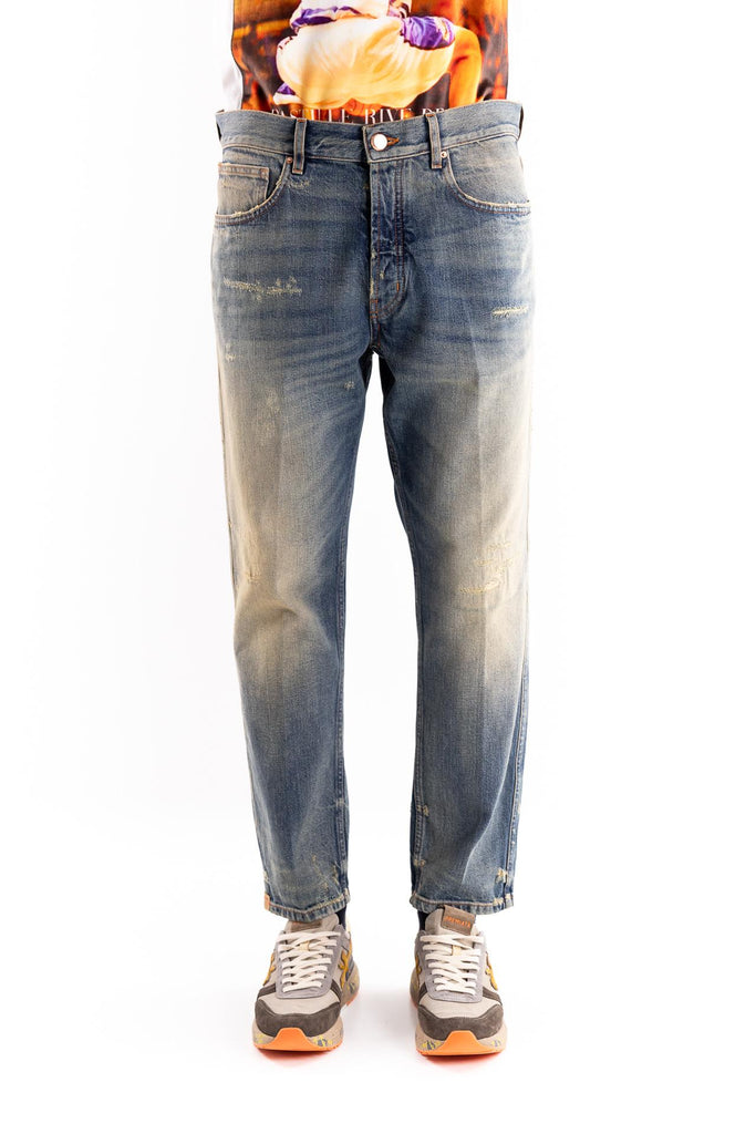 Jeans Seoul blu chiaro sabbiato M2F5021 BLU CHIARO DON THE FULLER 