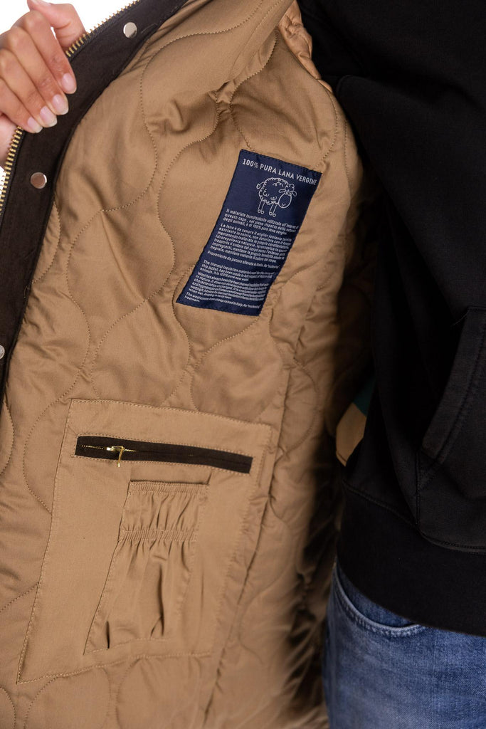 New woman mountain parka chocolate 8620W MARRONE MANIFATTURA CECCARELLI 