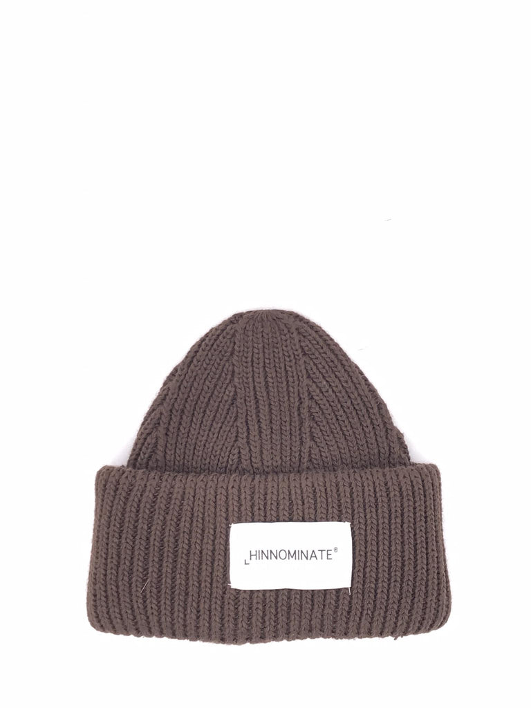 Berretto in maglia marrone HNAW160 MARRONE HINNOMINATE 