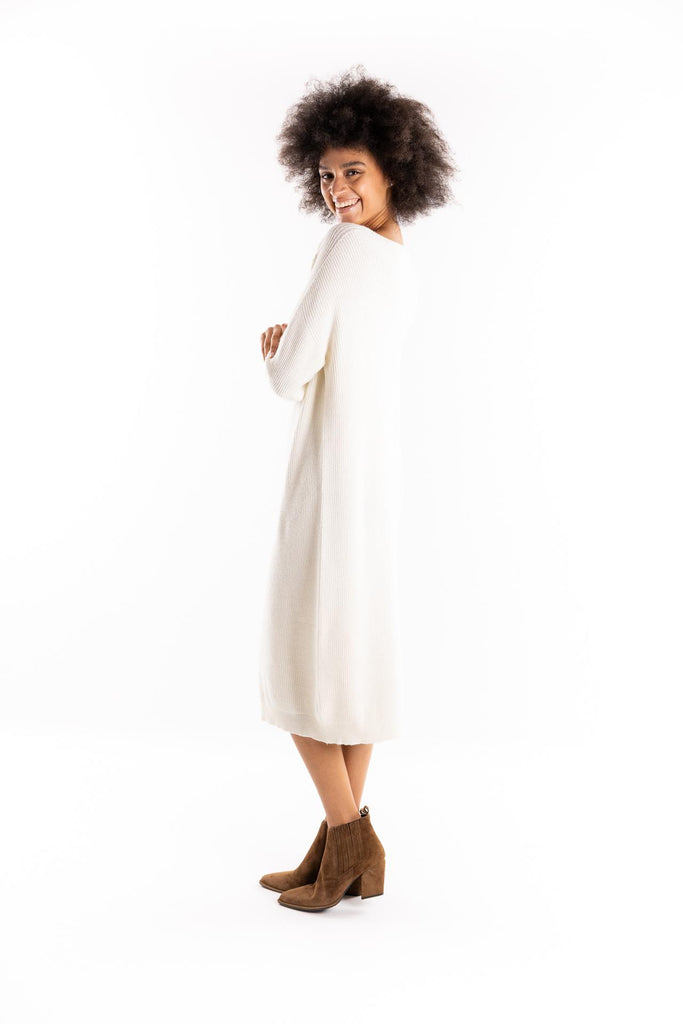 Abito Balma in maglia color latte BALMA LATTE H2O 