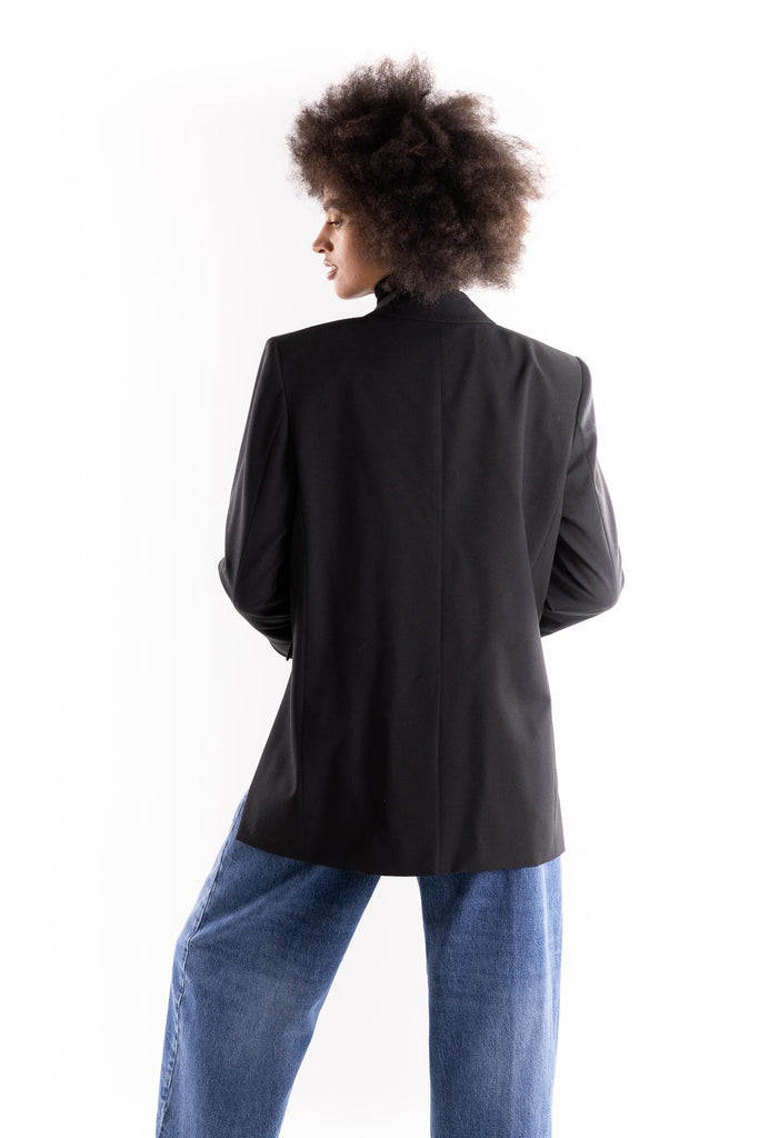 Giacca Kamut oversize nera 105663 A18ENERO PINKO 