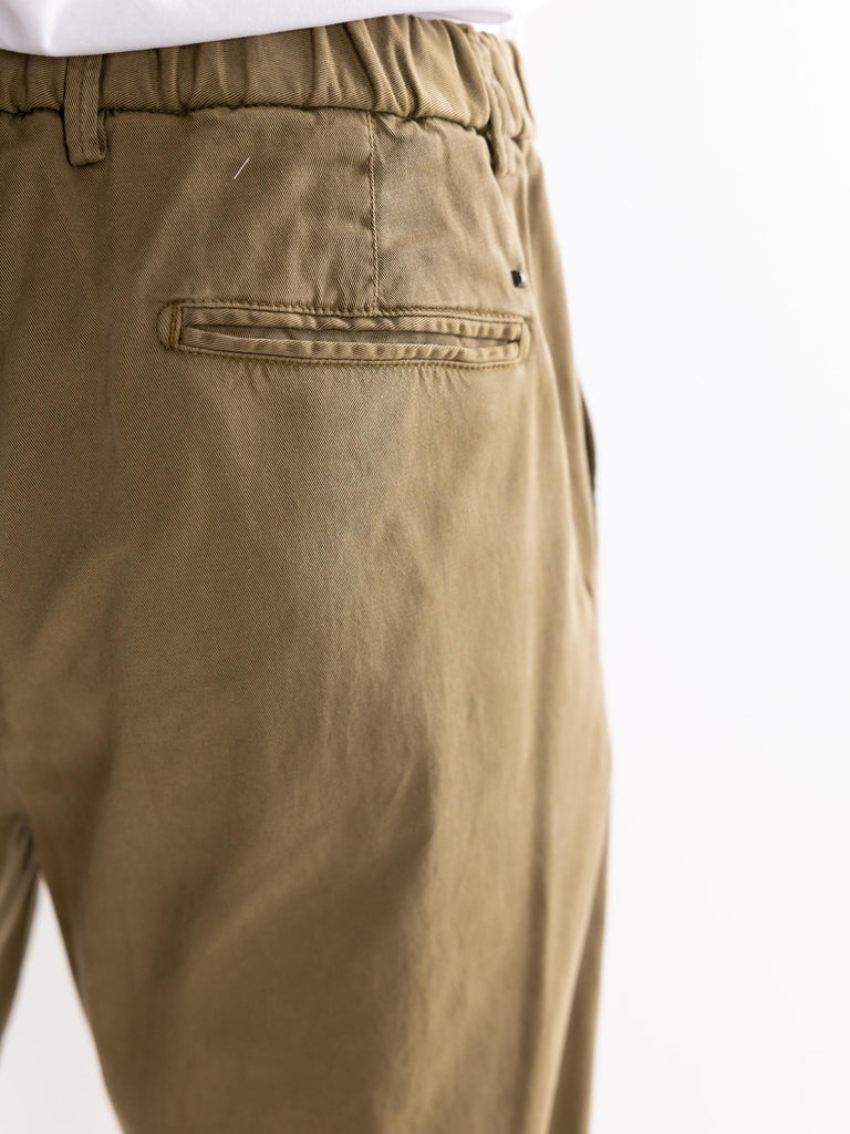 Pantalone uomo il cappello verde oliva OF1S2S4I005 VERDE OUTFIT 