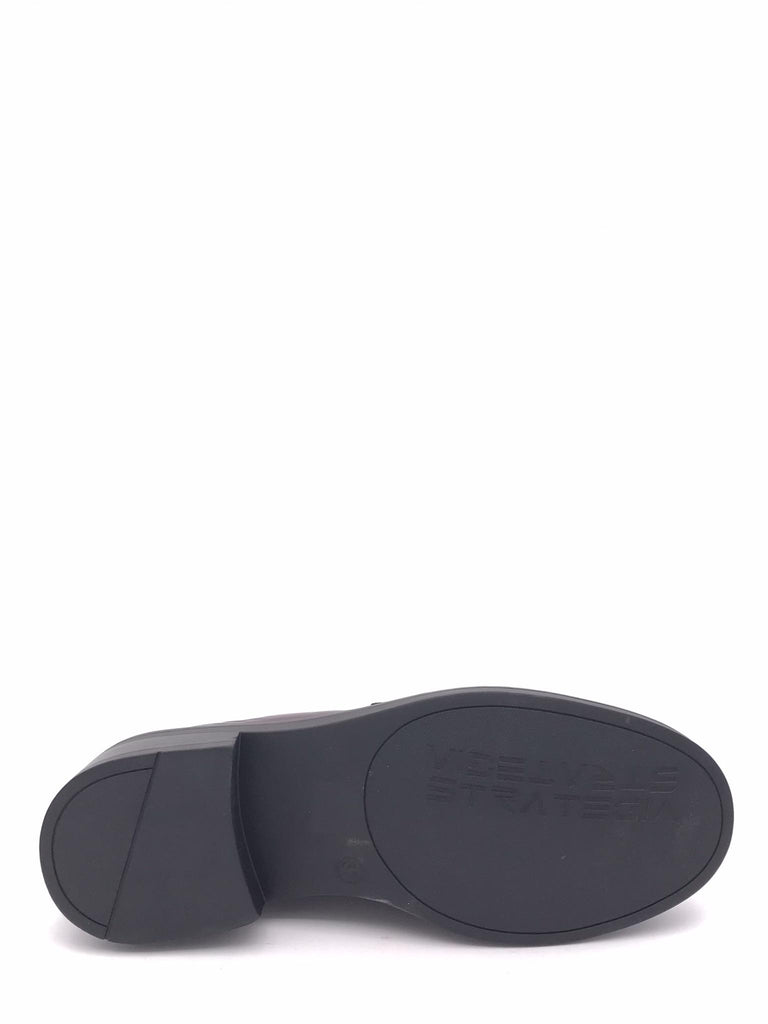 Mocassino in pelle bubble bordò A-5829 BORDEAU STRATEGIA 