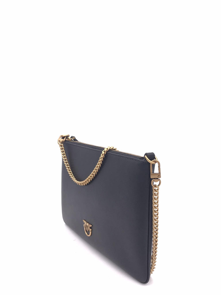 Bustina flat classic con zip nero 100455 A0F1NERO PINKO 