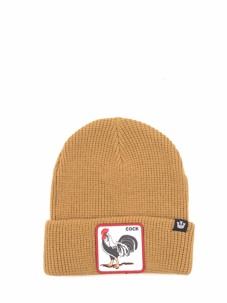 Berretto Cock effetto maglia ocra BEANIES COCKOCRA GOORIN BROS 