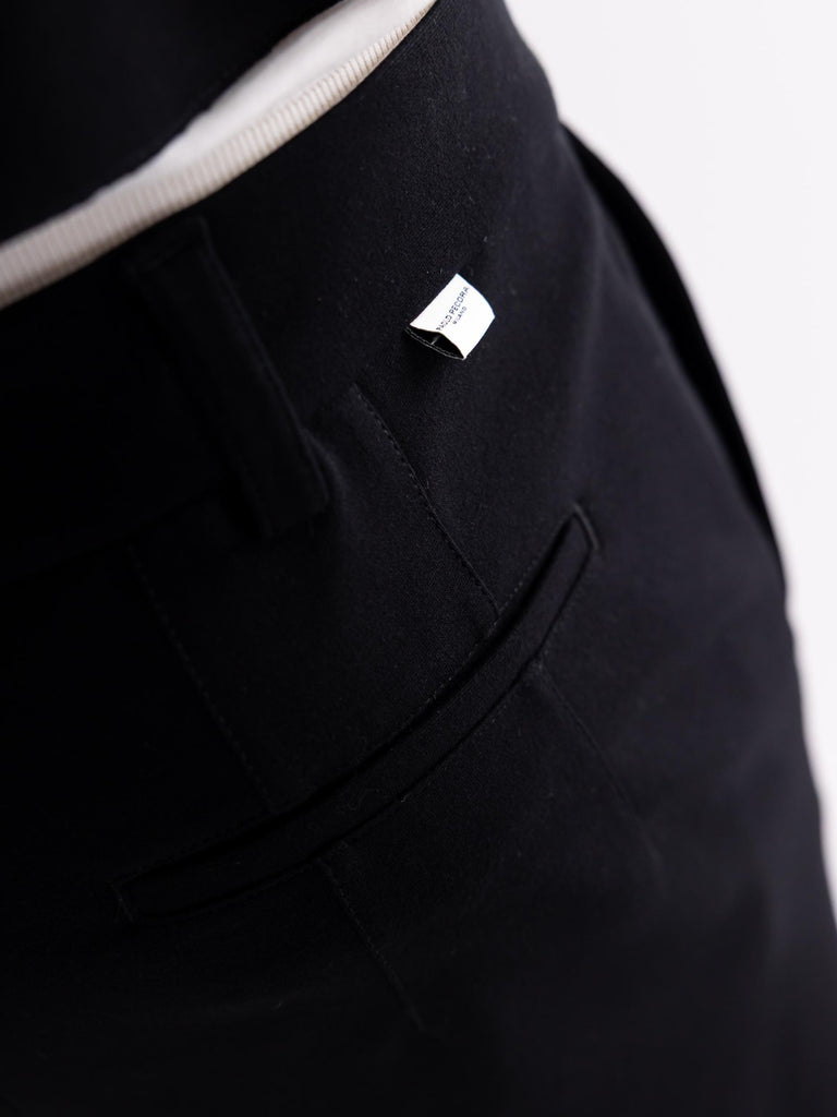 Pantalone uomo  japan jersey nero B131 NERO PAOLO PECORA 