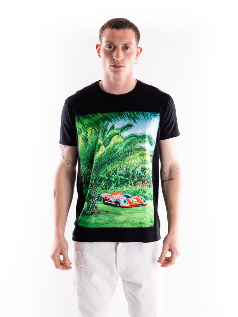 T-shirt uomo Red nera ICONMAN REDNERO BASTILLE 