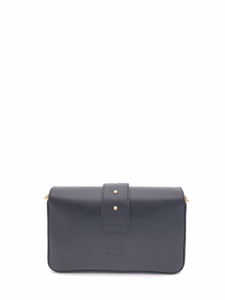 Borsa love one mini slouchy nera 104340 A0QONERO PINKO 