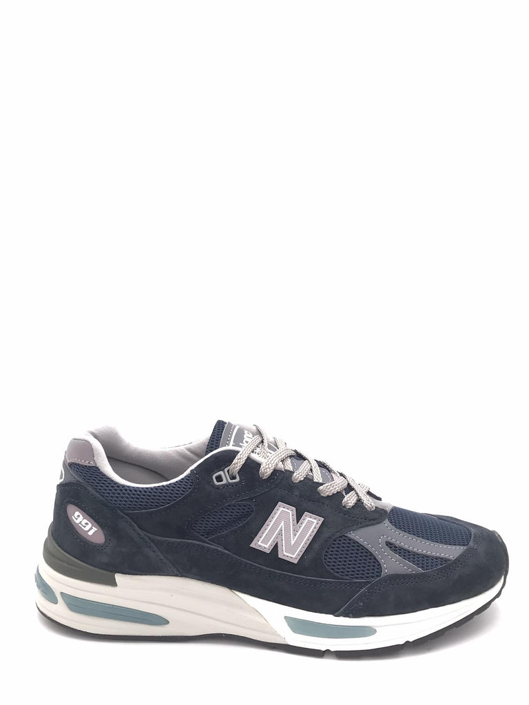Sneakers 991 blu 991V2 BLU-GRIGIO NEW BALANCE 