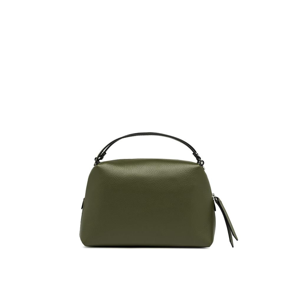 Borsa Alifa in pelle bottalata deep fir BS8148 VERDE GIANNI CHIARINI 