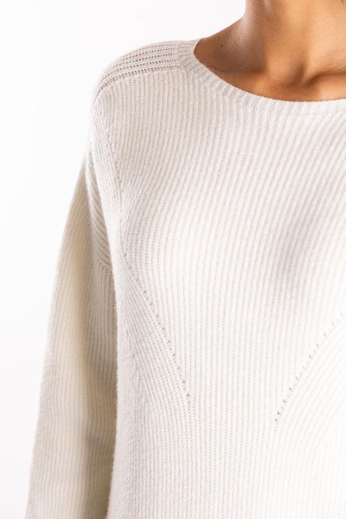 Abito Balma in maglia color latte BALMA LATTE H2O 