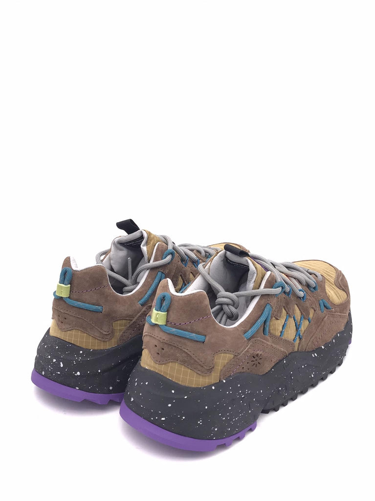 Sneakers Yamabushi antracite-marrone YAMABUSHI ANTRACITE-MARRONE FLOWER MOUNTAIN 