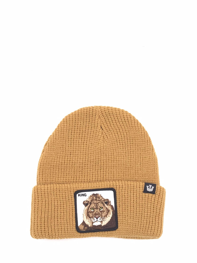 Berretto King effetto maglia ocra BEANIES KINGOCRA GOORIN BROS 