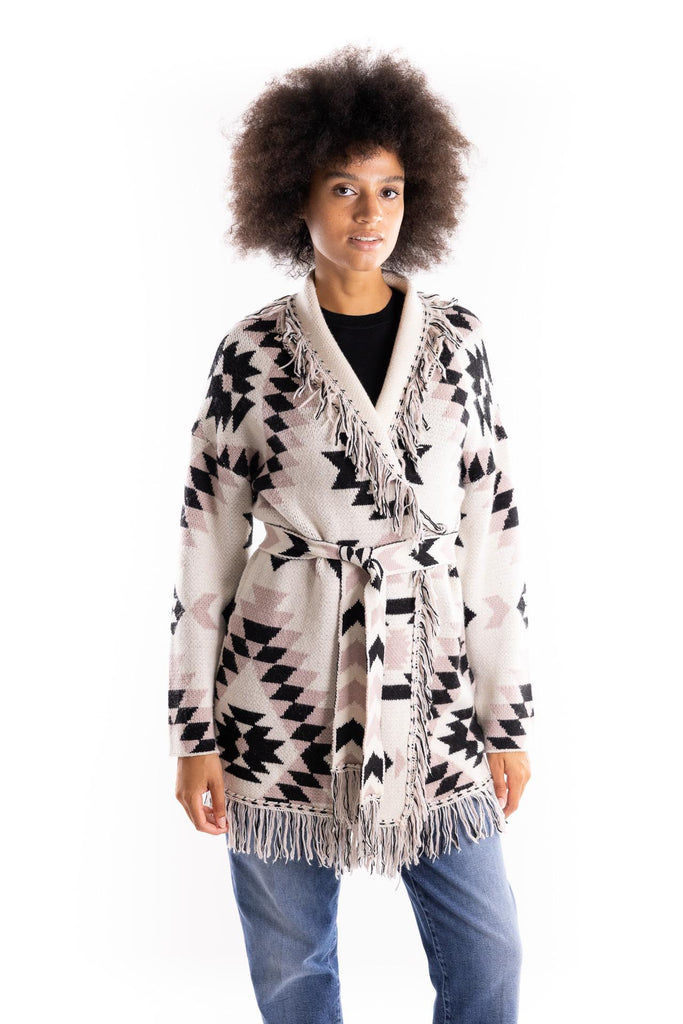 Maglia cardigan Apache multicolor TOCOW APACHEMULTICOLOR TOOCO 