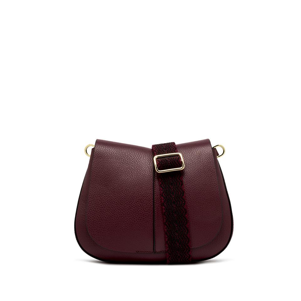 Borsa Helena round wine berry BS6036 BORDEAU GIANNI CHIARINI 