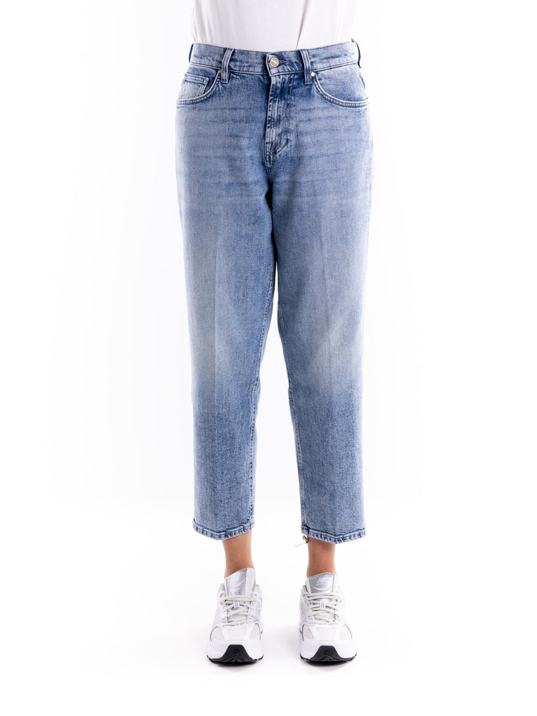 Jeans donna Lipsia baloon blu chiaro W2S4007 DTF88KNBLU CHIARO DON THE FULLER 