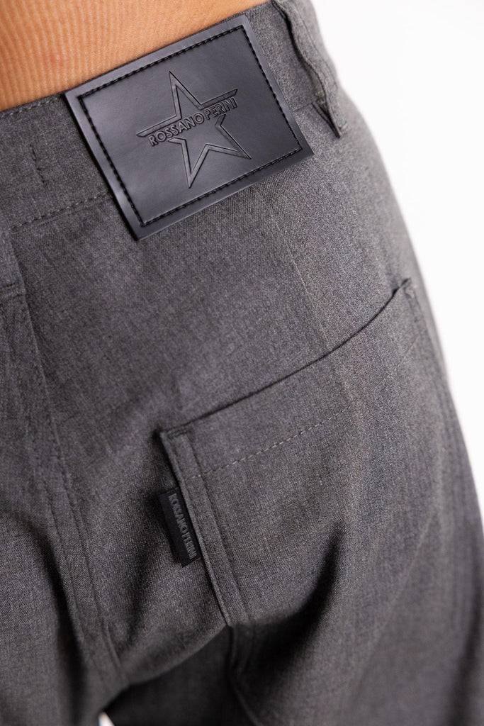 Pantalone cargo antracite strass 17FW25 ANTRACITE ROSSANO PERINI 