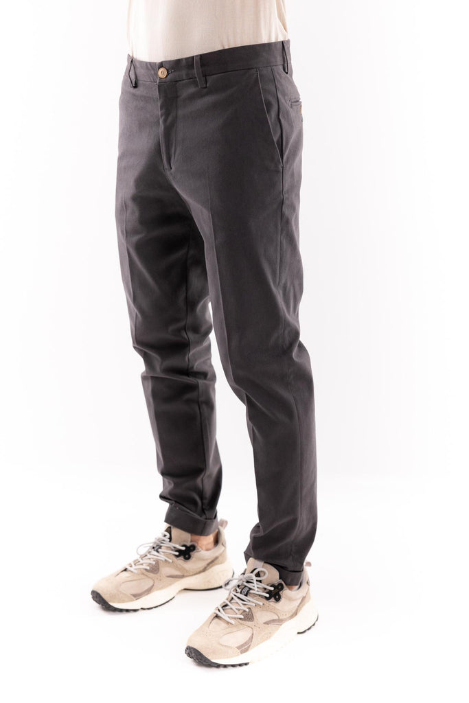 Pantalone chino antracite 0F1F2W5P008 ANTARCITE OUTFIT 