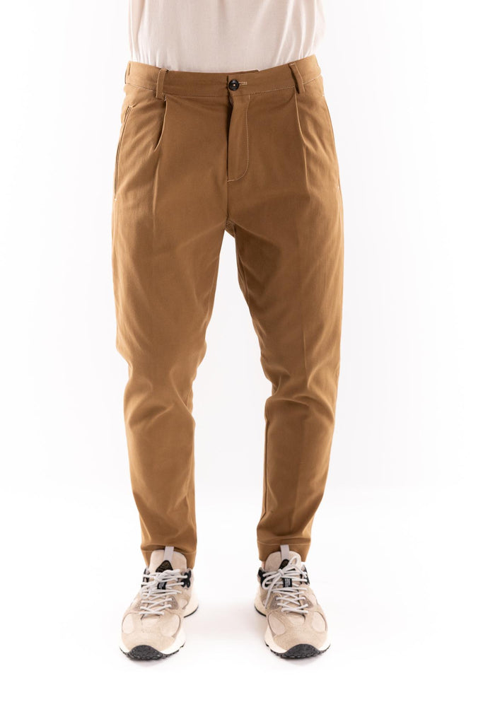 Pantaloni uomo il Palazzo color cammello OF1F2W3P023 CAMMELLO OUTFIT 
