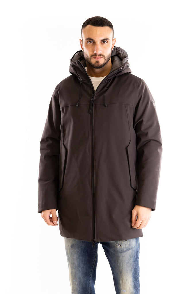 Piumino tecnico lungo Mitake marrone MITAKE PM981MARRONE PEOPLE OF SHIBUYA 