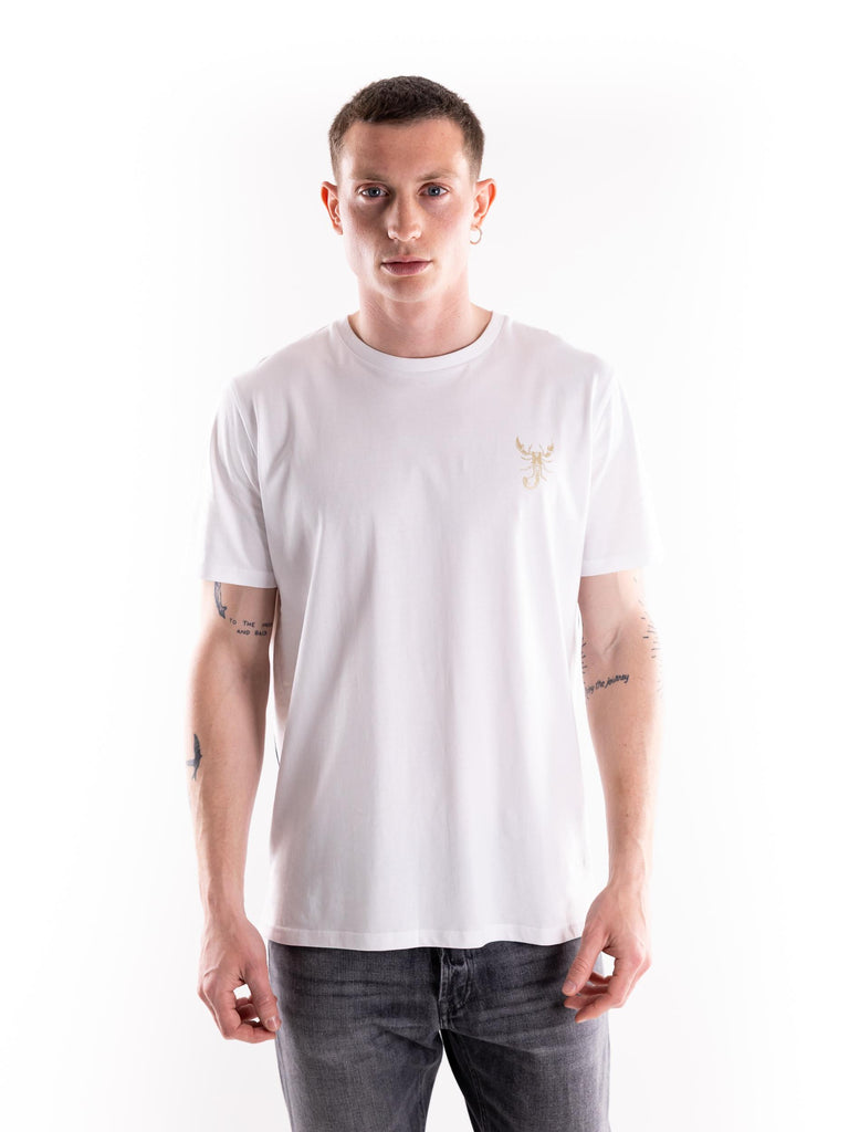 T-shirt uomo Diamond panther  bianca MAN/SUPERICON DIAMOND PANTHERBIANCO BASTILLE 