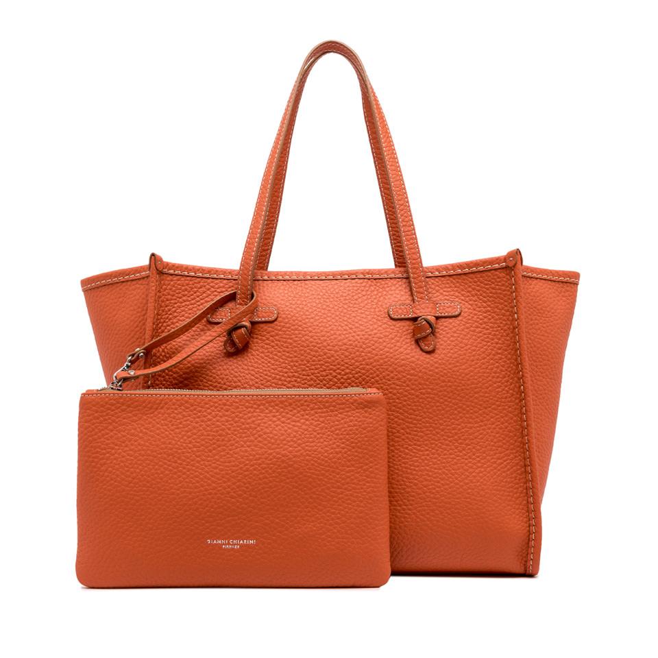 Borsa Marcella pelle bottalata corallo BS9330 CORALLO GIANNI CHIARINI 
