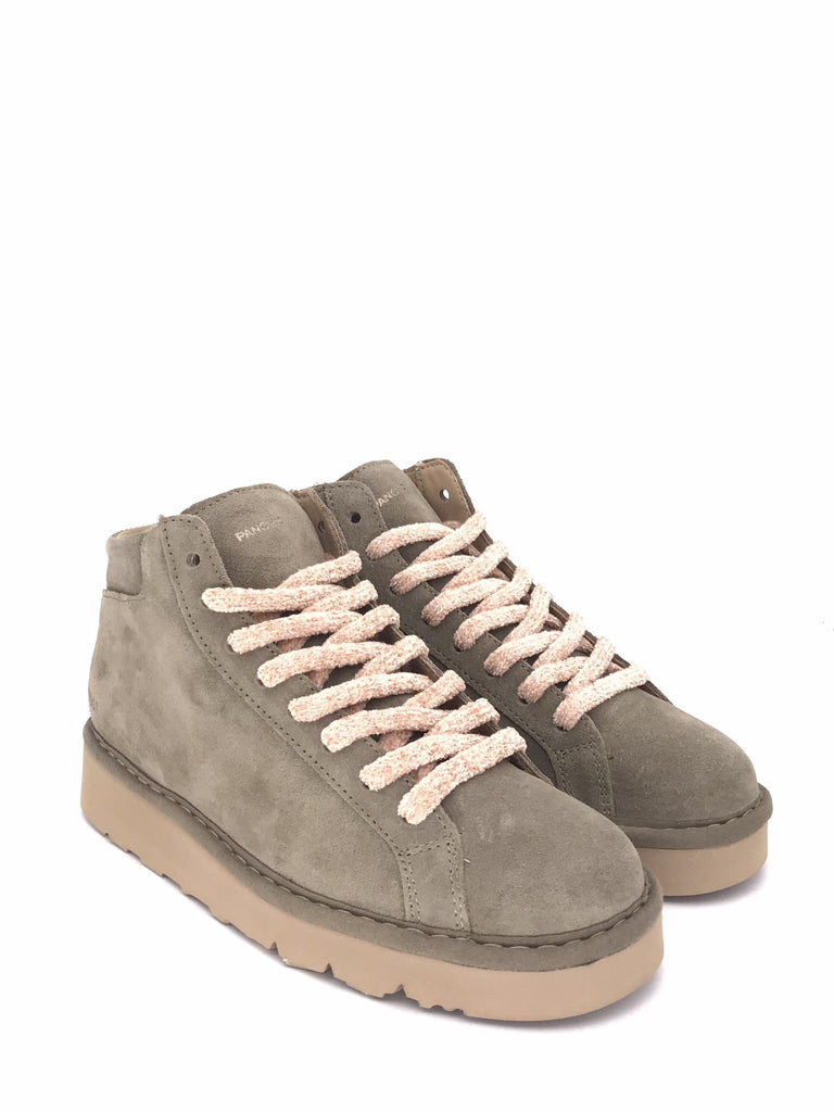 Ankle boot in suede militare P007/W002 MILITARE PANCHIC 