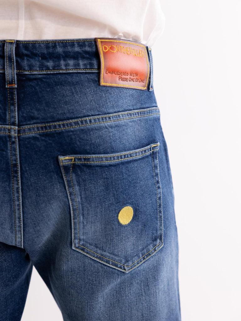 Jeans uomo Yaren tapared darkblu M2S5032 DTF72SPBLU DON THE FULLER 